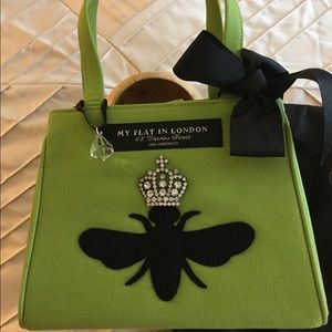 My Flat in London green tote.